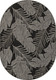 Миниатюра изображения товара Циновка Merinos Kair S132-OVAL-DARK-GRAY (1.4х2)