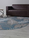 Миниатюра изображения товара Циновка Merinos Kair S132-OVAL-BLUE (1.2х1.7)