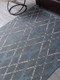 Миниатюра изображения товара Циновка Merinos Kair S135-STAN-BLUE (1.2х1.7)