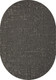 Миниатюра изображения товара Циновка Merinos Kair S136-OVAL-BLACK-GRAY (1.2х1.7)