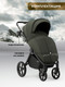 Миниатюра изображения товара Детская прогулочная коляска Sweet Baby SBL Elegante S (зеленый)