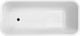 Миниатюра изображения товара Ванна из искусственного мрамора Belux Саламанка ВС-1700 (18, белый матовый/Solid Surface)