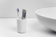 Миниатюра изображения товара Стакан для зубной щетки и пасты AMBIENT Flux AFX036ABSWT (белый)
