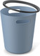 Миниатюра изображения товара Мусорное ведро AMBIENT Folk / AFK015PPGB (серо-голубой)