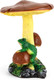 Миниатюра изображения товара Фигурка для сада Хорошие сувениры Гриб тройной с лягушкой / 10942103