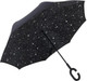 Миниатюра изображения товара Зонт-трость Wahoo Небо внутри YF7396 (черный)