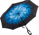 Миниатюра изображения товара Зонт-трость Wahoo Небесный цветок YF7396 (синий)