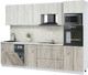 Миниатюра изображения товара Кухонный гарнитур Интерлиния Мила Лайт 2.9-ПМ3 (дуб белый/дуб серый/опал светлый)