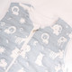 Миниатюра изображения товара Спальный конверт Perina Soft Cotton / СПП-01.2 (зверюшки голубые)