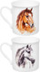 Миниатюра изображения товара Набор кружек Elan Gallery Пара лошадей / 880235