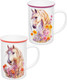 Миниатюра изображения товара Набор кружек Elan Gallery Лошадь в цветах New Bone China 880266