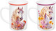Миниатюра изображения товара Набор кружек Elan Gallery Лошадь в цветах New Bone China 880266