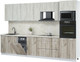Миниатюра изображения товара Кухонный гарнитур Интерлиния Мила Лайт 3.2-ПМ3 (дуб белый/дуб серый/опал светлый)