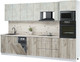 Миниатюра изображения товара Кухонный гарнитур Интерлиния Мила Лайт 3.2-ПМ3 ( бетон лайт/дуб серый/бискайская сосна)