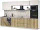 Миниатюра изображения товара Кухонный гарнитур Интерлиния Мила Лайт 3.3-ПМ3  (персидский жемчуг/дуб золотой/бискайская сосна)