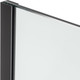 Миниатюра изображения товара Стеклянная шторка для ванны Saniteco SNT-24 Black (140x70)