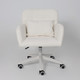 Миниатюра изображения товара Кресло офисное AksHome Musa (букле/белый)