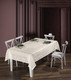 Миниатюра изображения товара Скатерть DO&CO Viyana 160x220 / 12339 (кремовый)