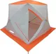 Миниатюра изображения товара Палатка Пингвин Shelters MrFisher 201 ST Трехслойная (белый/оранжевый, в чехле)