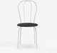 Миниатюра изображения товара Стул Mio Tesoro Тюльпан Плюс (черный/белый)