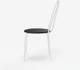 Миниатюра изображения товара Стул Mio Tesoro Тюльпан Плюс (черный/белый)
