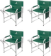 Миниатюра изображения товара Комплект кресел складных Coyote HKC-1046 (4шт, темно-зеленый)