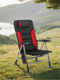 Миниатюра изображения товара Комплект кресел складных Coyote HYK001 (2шт, черный/красный)