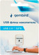 Миниатюра изображения товара USB flash накопитель Gembird 32GB GFL-2.0-32mini (белый)
