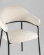 Миниатюра изображения товара Стул Stool Group Leya / DX-2548 Mohair-103 (кремовый)