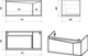 Миниатюра изображения товара Тумба под умывальник Brevita Cascade 90 / CAS-09090-011Я