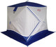 Миниатюра изображения товара Палатка Пингвин Shelters Призма Премиум 1-слойная 215x215 Композит (белый/синий)