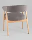 Миниатюра изображения товара Стул Stool Group  Zubo / DM4729-1 OTE-Q-456 (с деревянными ножками, темно-серый)