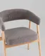 Миниатюра изображения товара Стул Stool Group  Zubo / DM4729-1 OTE-Q-456 (с деревянными ножками, темно-серый)