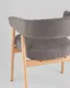 Миниатюра изображения товара Стул Stool Group  Zubo / DM4729-1 OTE-Q-456 (с деревянными ножками, темно-серый)