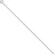 Миниатюра изображения товара Цепочка из серебра 7 КАРАТ ПЦ002Г-03514 (40см)