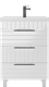 Миниатюра изображения товара Тумба под умывальник Домино Unit 60 Topaz с тремя ящиками В3