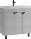 Миниатюра изображения товара Тумба под умывальник Домино Unit 80 Vector без ящика (светлый бетон)