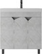 Миниатюра изображения товара Тумба под умывальник Домино Unit 80 Vector без ящика (светлый бетон)
