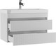 Миниатюра изображения товара Тумба под умывальник Айсберг Unit 80 Бриз с двумя ящиками В2