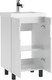 Миниатюра изображения товара Тумба под умывальник Айсберг Bazis 50 Марта без ящика