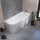 Миниатюра изображения товара Ванна акриловая Lauter Monaco 170x72.5 / 2113170R (с ножками и сифоном 21Y11022 белый)