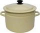 Миниатюра изображения товара Кастрюля КМЗ 41804-202-У2 (без рисунка, слоновая кость)