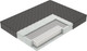 Миниатюра изображения товара Матрас Mio Tesoro Letto Black Tfk 180x195