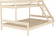 Миниатюра изображения товара Двухъярусная кровать ФанДОК Ф-136.1-01 90x140/200 (лак)
