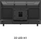Миниатюра изображения товара Телевизор Haier 32" Led H1