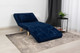 Миниатюра изображения товара Кресло-кровать DiArt Элли 800 (велюр Sensey deep blue/ножки светлые)