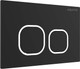 Миниатюра изображения товара Кнопка для инсталляции Aquatek KDI-0000059 (черный матовый)
