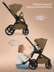 Миниатюра изображения товара Детская универсальная коляска Sweet Baby 2в1 SBL Orso (коричневый)