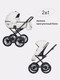 Миниатюра изображения товара Детская универсальная коляска Riko Montana X Ecco Prestige 2 в 1 Basic 11 (белый)