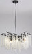 Миниатюра изображения товара Люстра Estares Roxana 65 E14х8 R-600x1200-BLACK/CRYSTAL-220-IP20